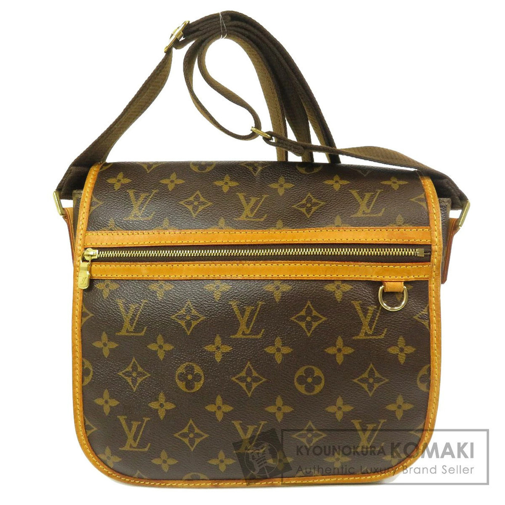 Louis Vuitton Messenger Crossbody Bag Bosphore Monogram Canvas Brown